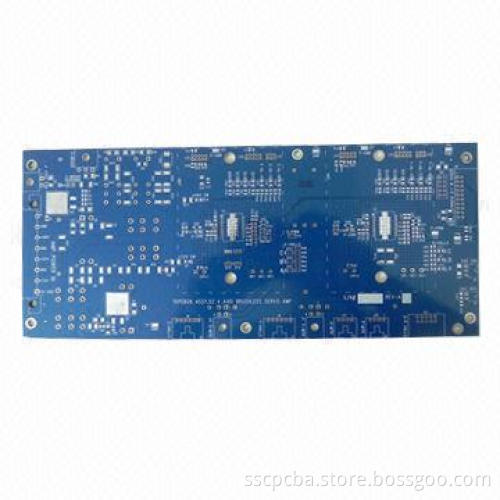 PCB board, multilayer, blue